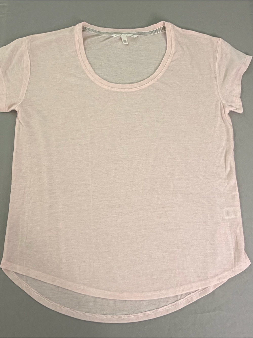 Victoria's Secret Pale Pink Short Sleeve Tee